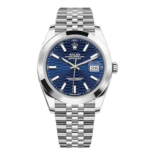 Rolex Datejust 126300 Bright blue (Jubilee) Men 41MM