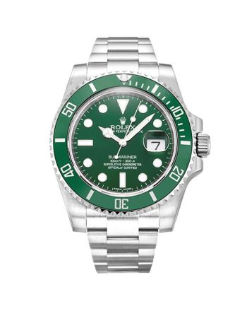 Rolex Submariner Green Dial 116610LV (Hulk) Mens 40MM